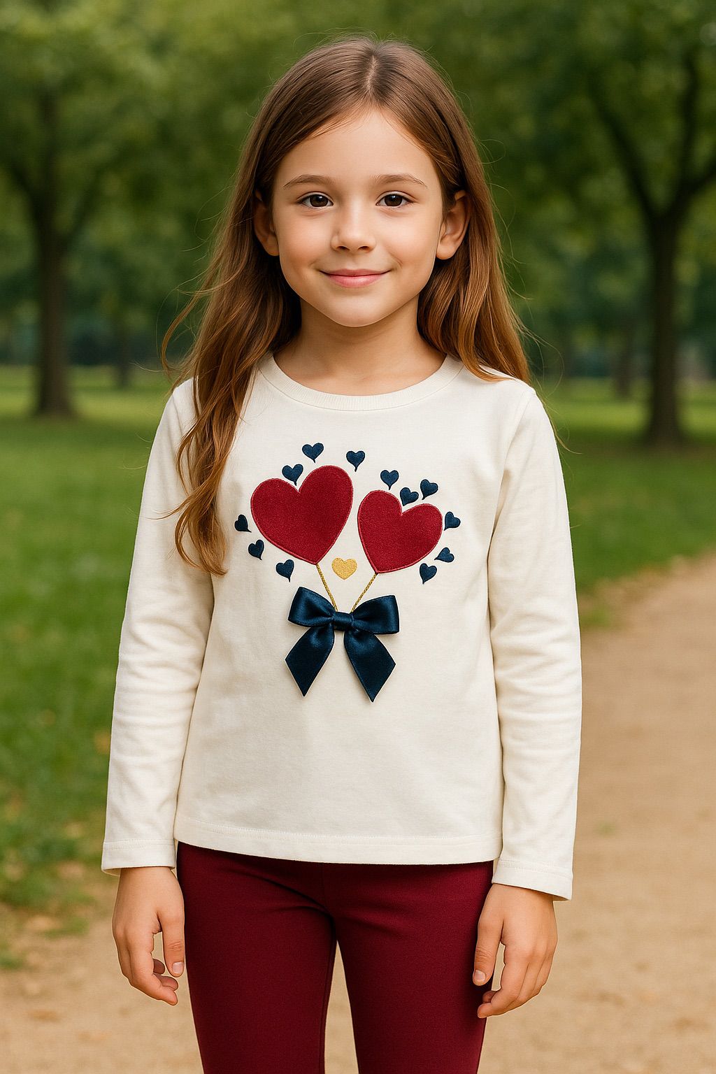 Conjunto leggins corazon