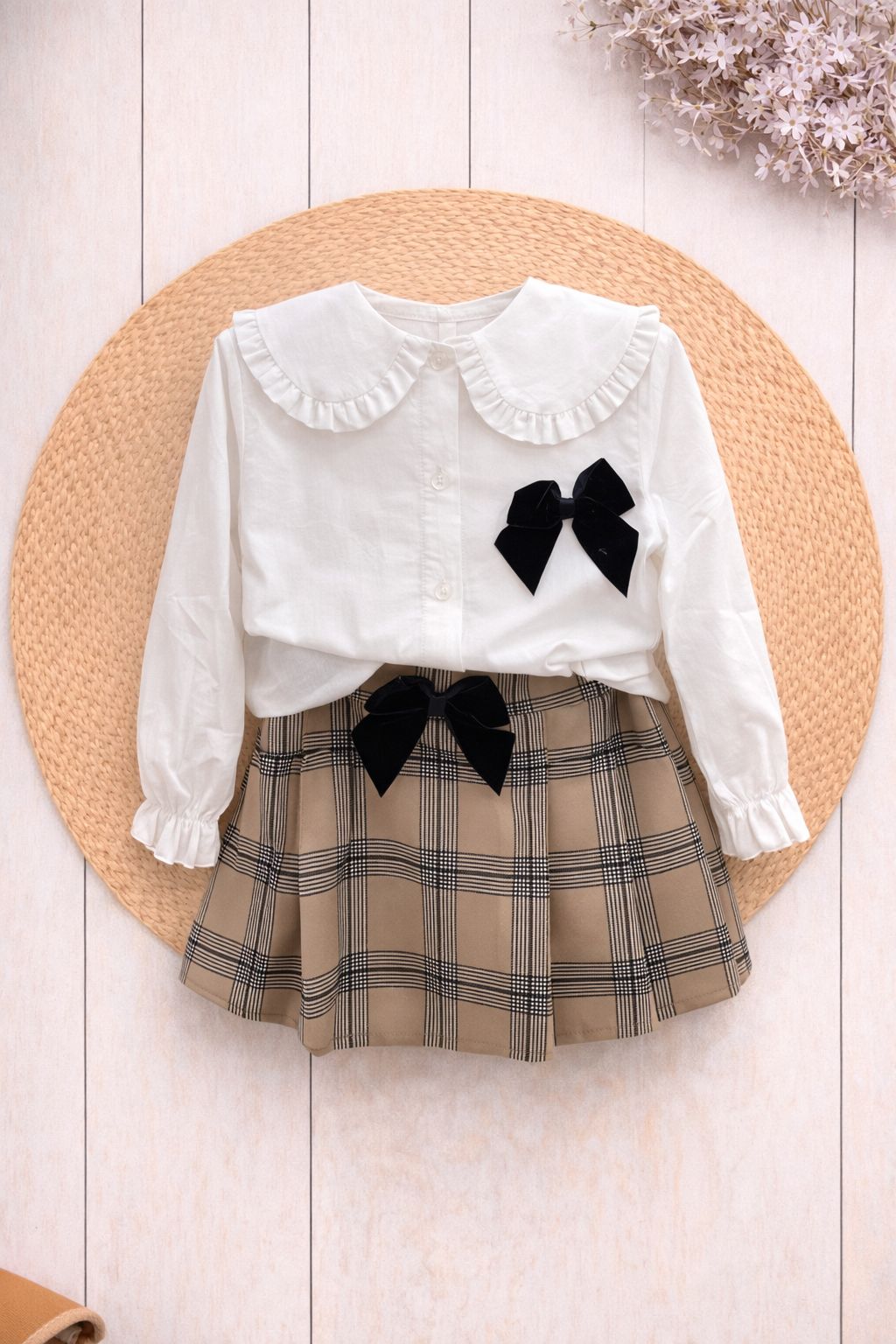 Falda + Blusa coquette