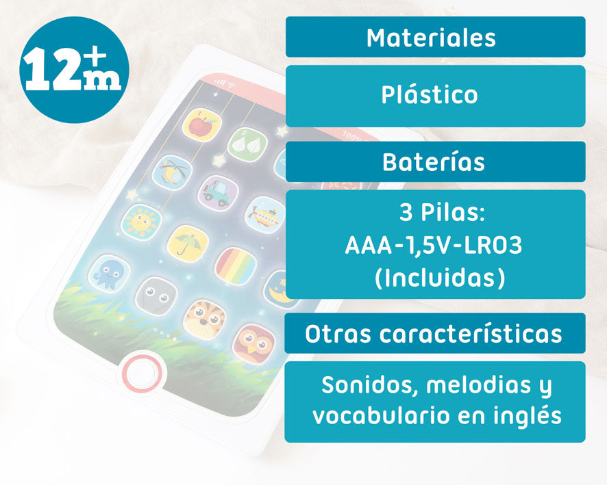 Tablet interactiva bilingue